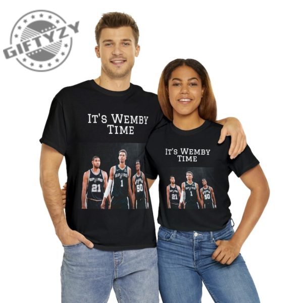 Its Wemby Time Spurs Victor Wembanyama Tshirt Hoodie Sweatshirt Mug giftyzy.com 5