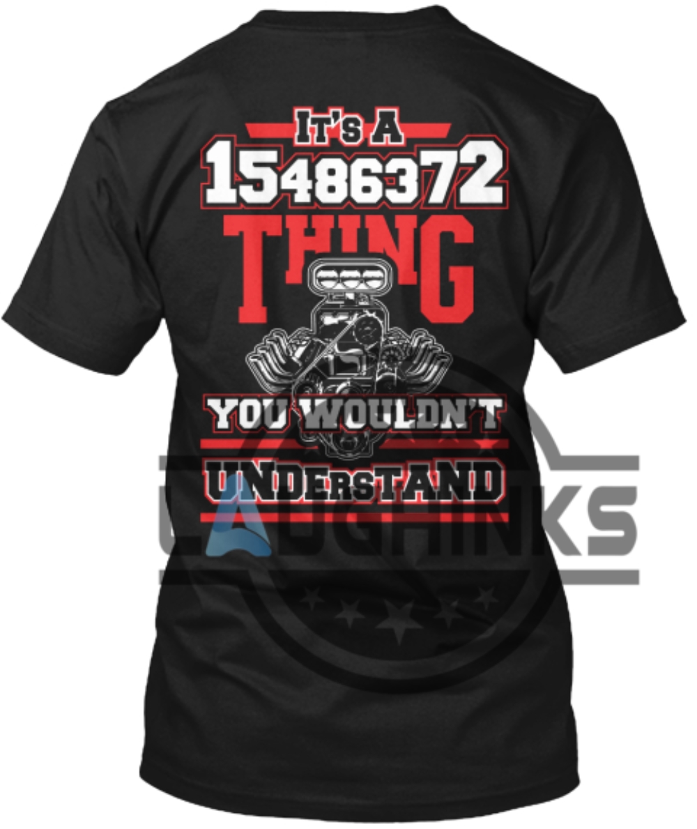 Its A 18436572 Thing You Wouldnt Understand Shirt V8 Engine V8 Car 18436572 Firing Order Funny Shirt Sweatshirt Hoodie