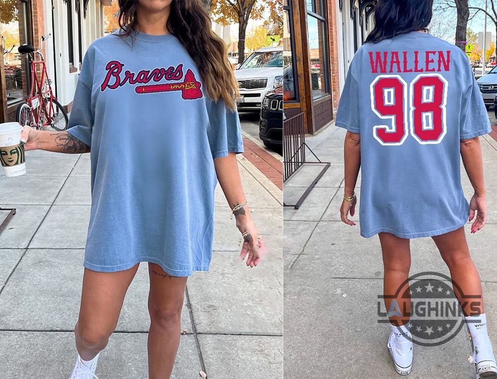 Morgan Wallen 98 Braves Shirt For Mens Womens Best 98 Braves Morgan Wallen  T Shirt Sweatshirt Hoodie - Laughinks