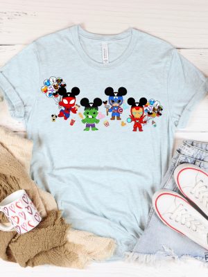 Baby Avengers Heroes Shirt Disney Movie Shirts Gift For Him Gift For Her revetee.com 2