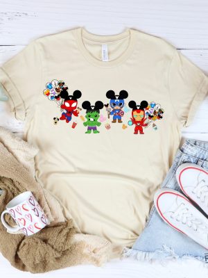 Baby Avengers Heroes Shirt Disney Movie Shirts Gift For Him Gift For Her revetee.com 3