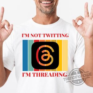 Threads Trending Shirt Twitter vs Instagram Funny Shirt trendingnowe.com 3