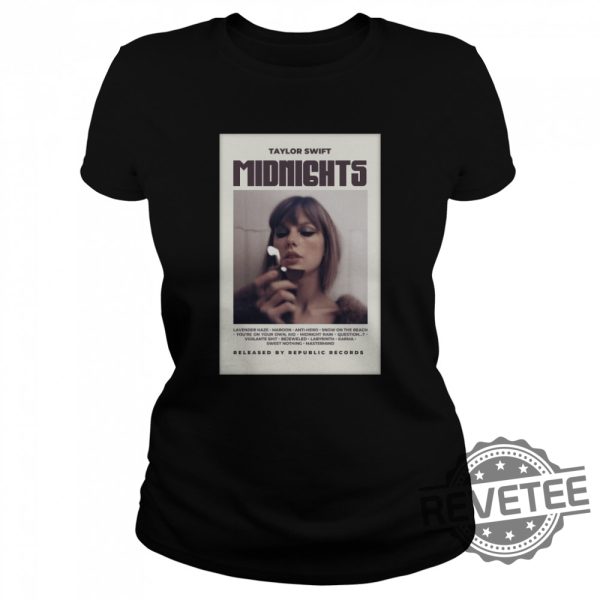 Taylor Swift Midnights Shirt Gift For Taylor Fan revetee.com 2