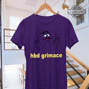 hbd grimace sweatshirt grimace birthday merch grimace birthday hoodie grimace shirt new laughinks.com 6