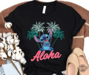 Disney Lilo And Stitch Aloha Summer Time Shirt Disney Family Matching Shirt Hoodie Mug revetee.com 1