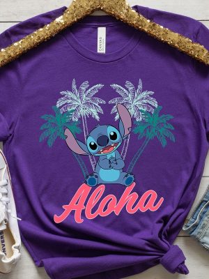 Disney Lilo And Stitch Aloha Summer Time Shirt Disney Family Matching Shirt Hoodie Mug revetee.com 3