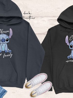 Ohana Means Family Shirt Stitch Funny Hoodie Long Sleeve Sweatshirt Mug revetee.com 3