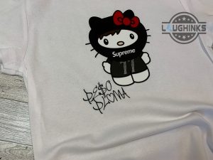 peso pluma hello kitty shirt supreme peso pluma merch hoodie sweatshirt t shirt long sleeve shirts mens womens youth kids laughinks.com 3