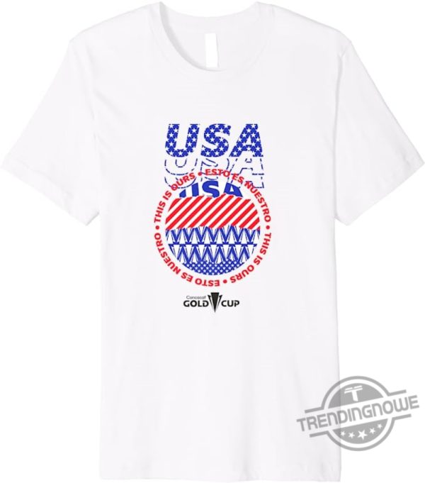 USA Designs of GoldCup Tournament Shirt trendingnowe.com 1