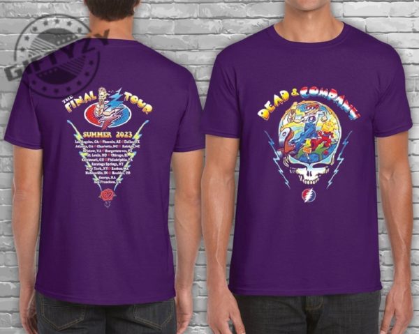 Dead And Company The Final Summer Tour 2023 Tour Tshirt Hoodie Sweatshirt Mug giftyzy.com 3