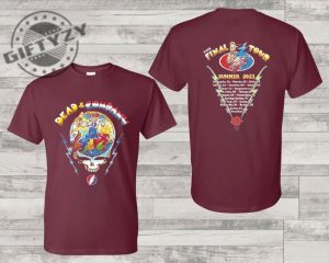 Dead And Company The Final Summer Tour 2023 Tour Tshirt Hoodie Sweatshirt Mug giftyzy.com 5