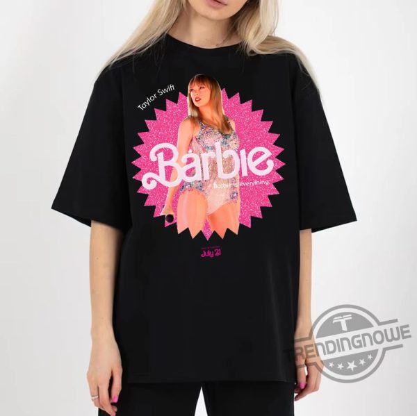 Taylor Barbie Edition Shirt Taylor The Eras Tour Shirt Taylor Barbie 2023 Shirt trendingnowe.com 2