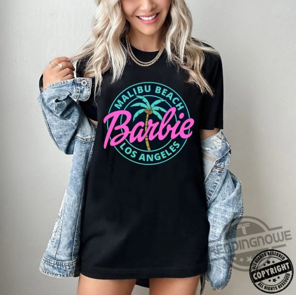 Malibu Beach Shirt Pink Barbie Los Angeles Shirt trendingnowe.com 2