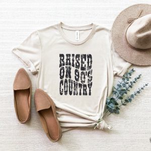 Raised On 90S Country Music Shirt Western Country Concert Shirt Gift For Him Her revetee.com 4