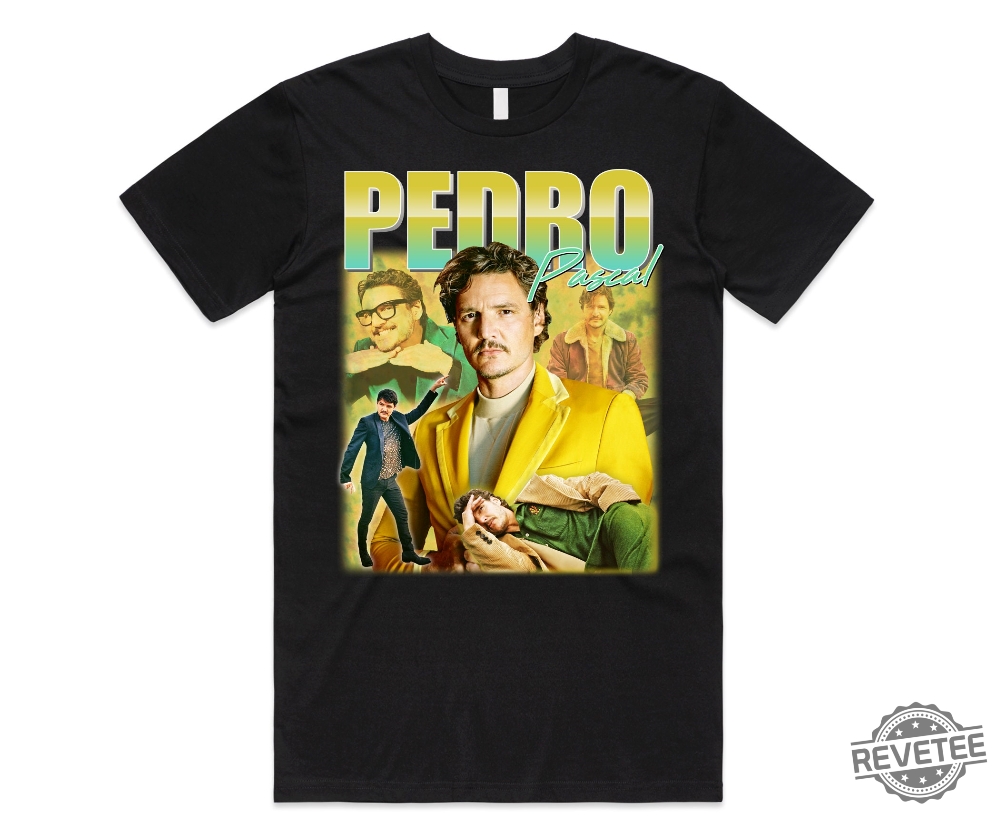 Pedro Pascal Homage Shirt Retro 90S Actor Unique Gift For Men Women