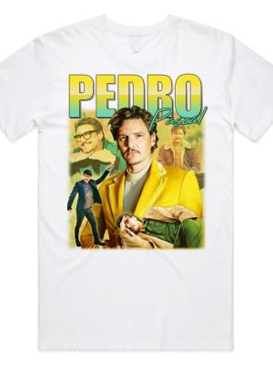 Pedro Pascal Homage Shirt Retro 90S Actor Unique Gift For Men Women revetee.com 2