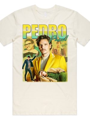 Pedro Pascal Homage Shirt Retro 90S Actor Unique Gift For Men Women revetee.com 3