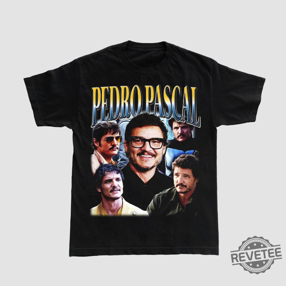 Pedro Pascal Last Of Us Shirt Homage Vintage 90S Retro Mandalorian Narcos Game Of Thrones