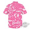 Aloha Summer Bachelorette Party Hawaiian Shirt Shirt Barbie Hawaiian Shirt Barbie Movie 2023 Shirt trendingnowe.com 3