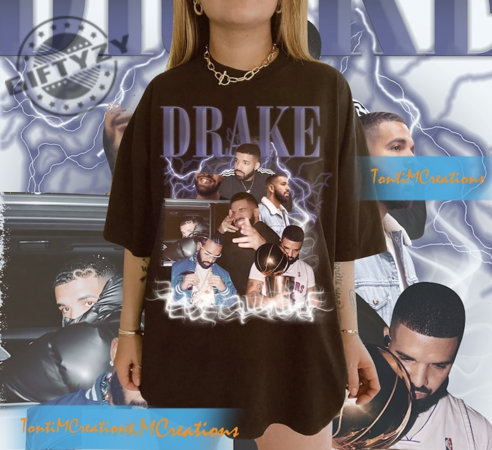 Vintage Drake Tour 2023 Graphic Tee Newest Drake Merch Drake