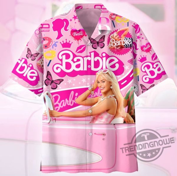 Aloha Summer Barbie Hawaiian Shirt Barbie Movie 2023 Shirt trendingnowe.com 2