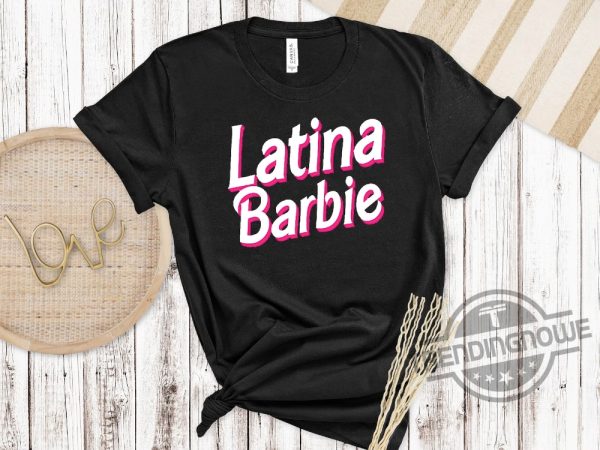 Retro Latina Barbie Shirt Barbie Shirt trendingnowe.com 1