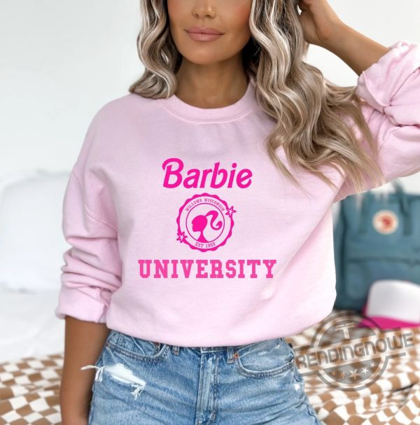 Come On Barbie Lets Go Party Shirt Barbie University Shirt trendingnowe.com 2