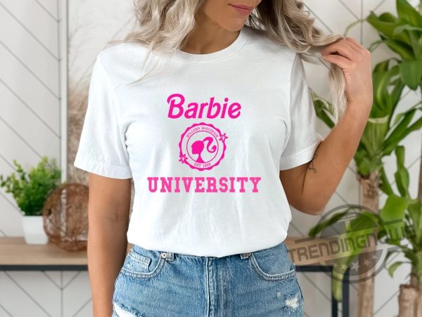 Come On Barbie Lets Go Party Shirt Barbie University Shirt trendingnowe.com 4