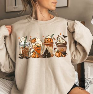 Starbucks Fall Halloween Cups Shirt Hoodie Sweatshirt Trendy revetee.com 7