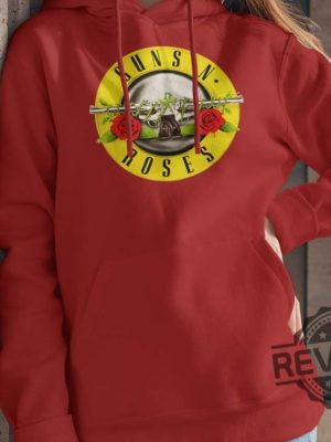 Guns N Roses Bullet Logo T Shirt Hoodie Long Sleeve Unique Gift revetee.com 2