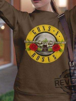 Guns N Roses Bullet Logo T Shirt Hoodie Long Sleeve Unique Gift revetee.com 4