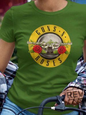 Guns N Roses Bullet Logo T Shirt Hoodie Long Sleeve Unique Gift revetee.com 5