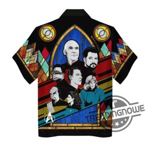 Star Trek The Next Generation Retro Character Hawaiian Shirt trendingnowe.com 4