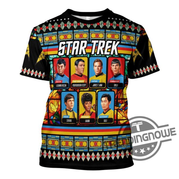 Star Trek The Original Series Character Hawaiian Shirt trendingnowe.com 2