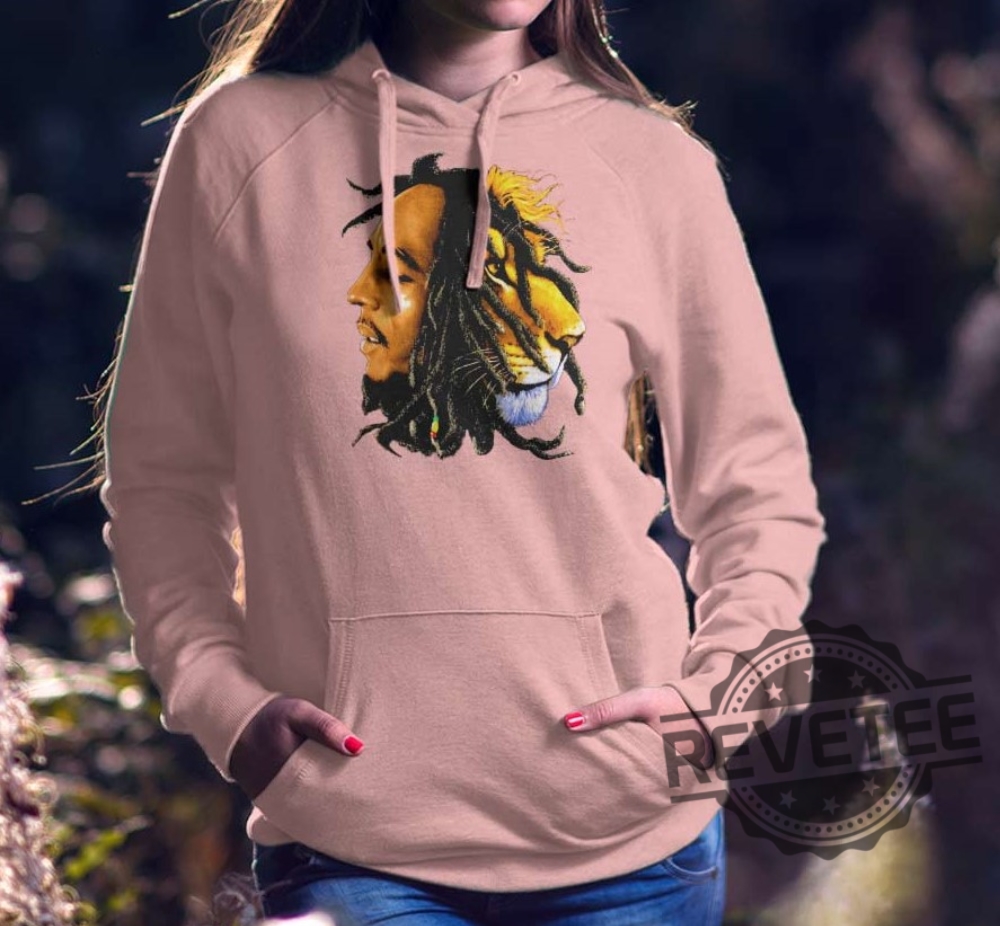 Bob Marley Lion Zion Shirt Hoodie Long Sleeve Unique Gift