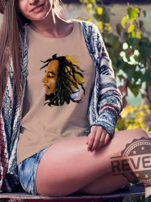 Bob Marley Lion Zion Shirt Hoodie Long Sleeve Unique Gift revetee.com 5