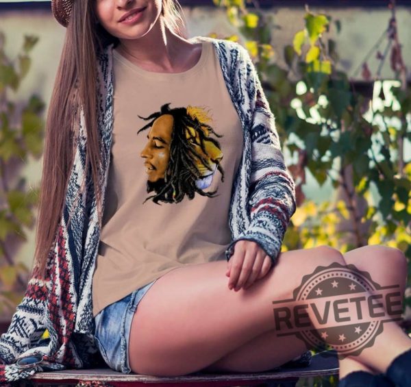 Bob Marley Lion Zion Shirt Hoodie Long Sleeve Unique Gift revetee.com 5