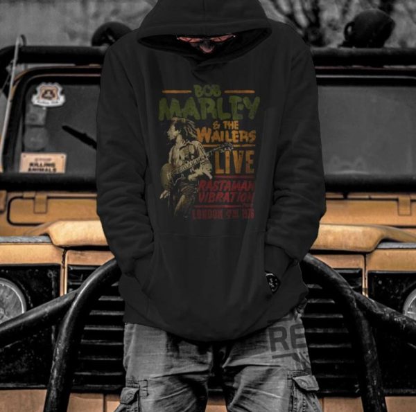 Bob Marley The Wailers Shirt Hoodie Long Sleeve Unique Gift revetee.com 1