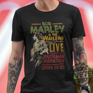 Bob Marley The Wailers Shirt Hoodie Long Sleeve Unique Gift revetee.com 3