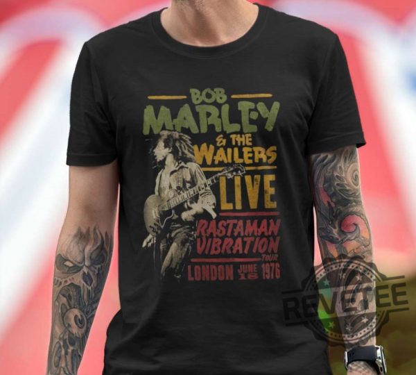 Bob Marley The Wailers Shirt Hoodie Long Sleeve Unique Gift revetee.com 3