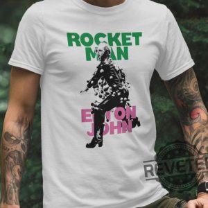 Elton John Rocketman Shirt Rocket Man Hoodie Long Sleeve Unique Gift revetee.com 3