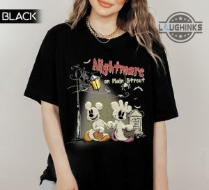 nightmare on main street mickey halloween shirt mens womens vintage mickey mouse halloween shirts disney halloween shirts laughinks.com 3