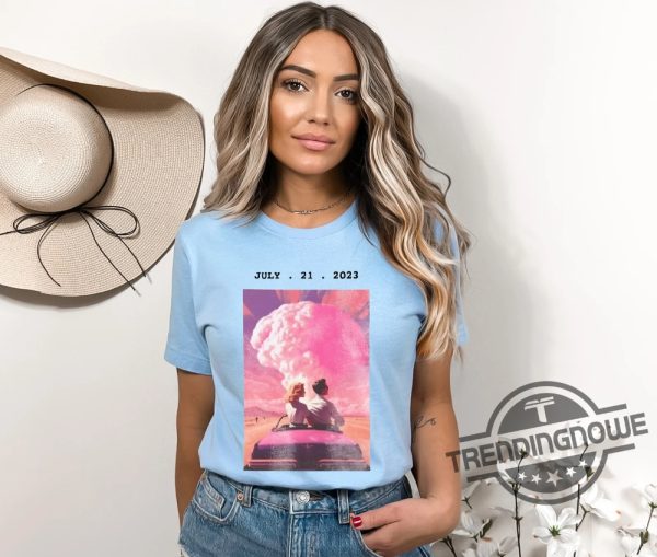 Vintage Barbie Shirt Barbenheimer Barbie The Destroyer Of Word Shirt trendingnowe.com 2