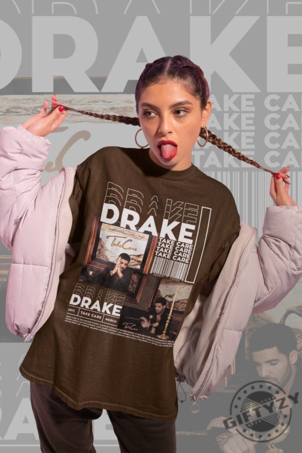 Drake Take Care Graphic Vintage Tshirt Hoodie Sweatshirt Mug giftyzy.com 2