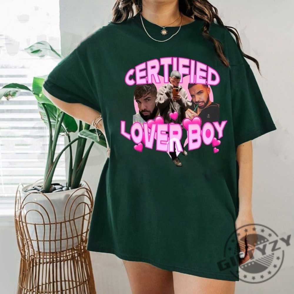 Drake Rapper Certified Lover Boy Graphic Vintage T-Shirt Hoodie Sweatshirt Mug