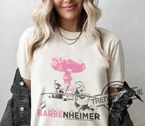 Justralphy Barbie Oppenheimer 2023 Shirt Oppenheimer Movie Inspired Shirt trendingnowe.com 1