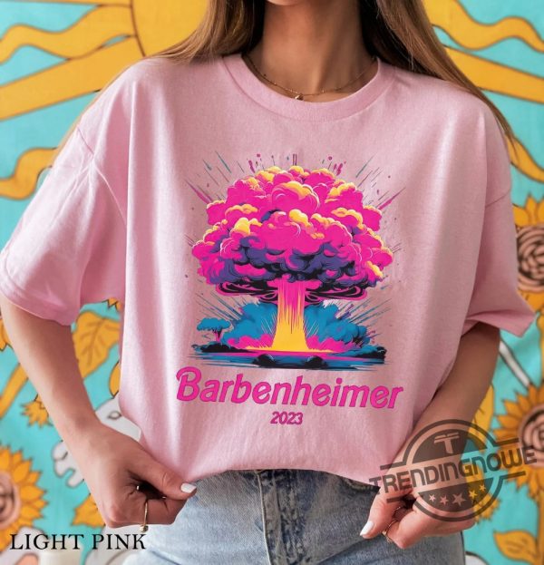 Barb Oppenheimer Shirt Barb Collab Oppenheimer Shirt trendingnowe.com 1