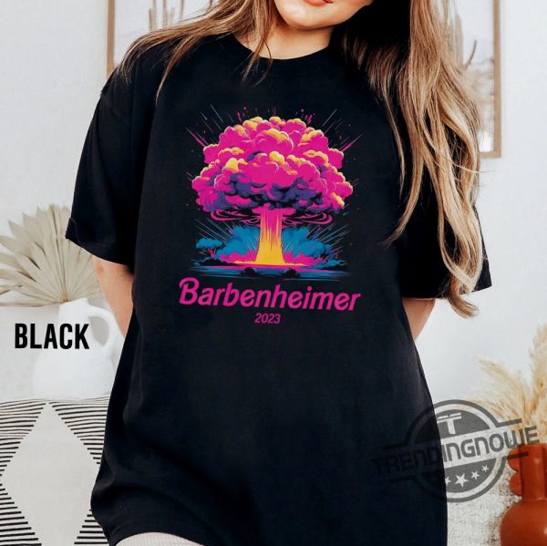 Barb Oppenheimer Shirt Barb Collab Oppenheimer Shirt trendingnowe.com 2