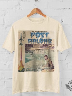 Shirt 90S Vintage Merch Book Art Austin Album Concert Shirt Post Malone Tour Post Malone Concert Post Malone Ticket Post Malone Tour 2023 Post Malone Tour 2022 Post Malone Concert 2022 revetee.com 5