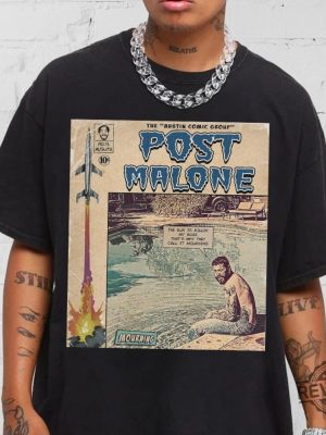 Shirt 90S Vintage Merch Book Art Austin Album Concert Shirt Post Malone Tour Post Malone Concert Post Malone Ticket Post Malone Tour 2023 Post Malone Tour 2022 Post Malone Concert 2022 revetee.com 7